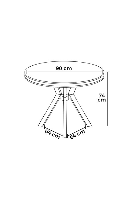 Hanah Home Mesa de Comedor Mármol Blanco y Dorado